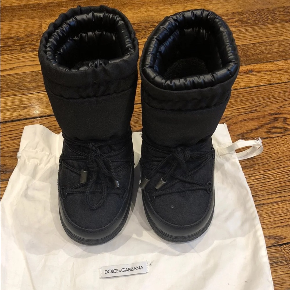 Girls dolce and gabbana boots